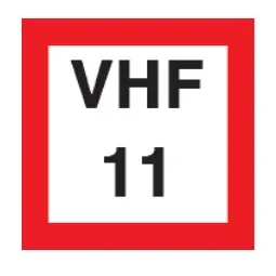 B.11b Nakaz prowadzenia nasłuchu radiotelefonicznego na wskazanym kanale