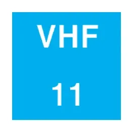 E.23 Wskazanie kanału radiotelefonicznego