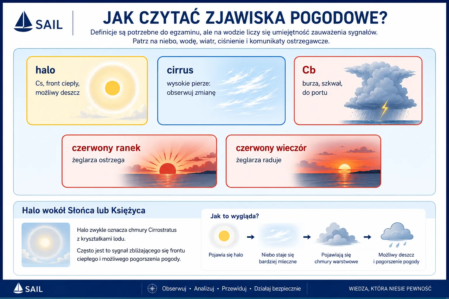 Jak czytać zjawiska pogodowe